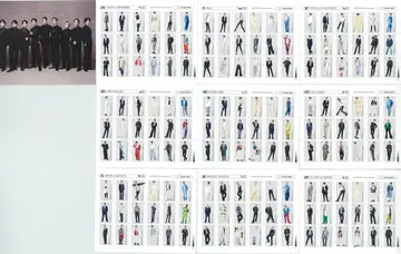 SnowMan THE BEST 2020-2025 의상 컬렉션 카드 세트
