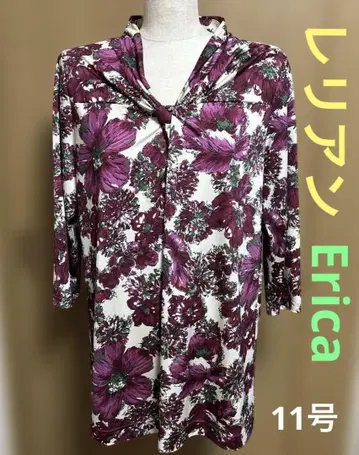 레리안 Erica 꽃무늬 튜닉 상의 11호