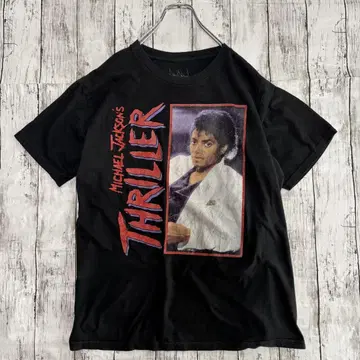 US 구제 의류 MICHAEL JACKSON THRILLER 티셔츠