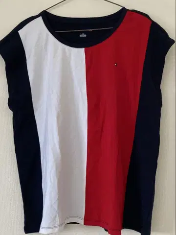 미국 구매 TOMMY HILFIGER 슬리브리스 티셔츠 L