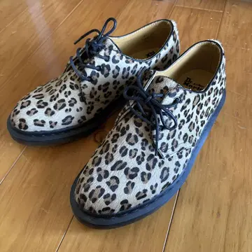 Dr. Martens BEAMS 레오파드 무늬 UK9 3홀 부츠