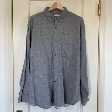 UNITED ARROWS 그레이 긴팔 셔츠
