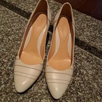 SergioRossi 펌프스 39 세르지오로시 아이보리
