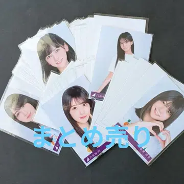 노기자카46 same numbers 브로마이드 묶음 판매 약 75장