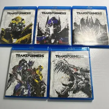 transformers 블루레이 5장 세트