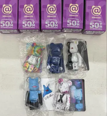 새상품 최신작 베어브릭 시리즈50 시크릿 5종 세트