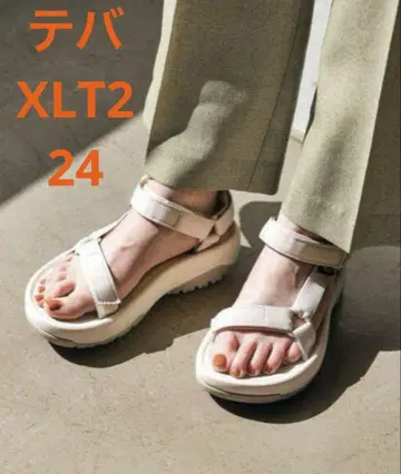 Teva 허리케인 XLT2 앰프 밑창 베이지 24cm 한 번만 착용