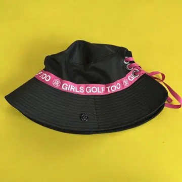 G/FORE 버킷햇 블랙/핑크