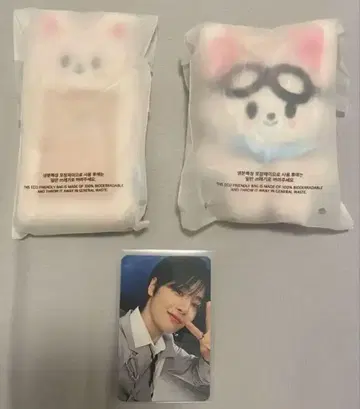 폭시니 아이엔 straykids 파일럿 네임택(트레이딩 카드 포함)