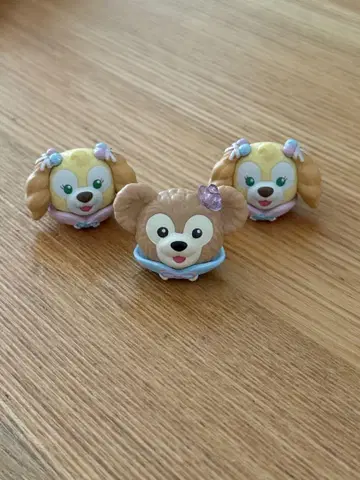 디즈니 더피 쿠키 앤 반지
