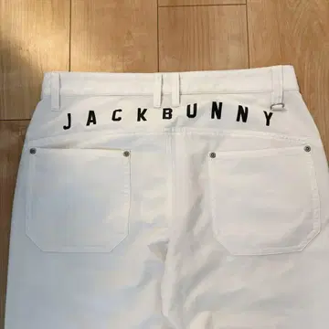 JACKBUNNY 화이트 팬츠 사이즈 5