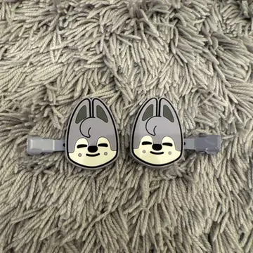 울프찬 헤어 클립