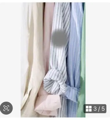 유니클로 미사용 새상품 프리미엄 린넨 셔츠 L 긴팔 스트라이프