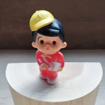 쇼와 시대 신문 배달 신짱 저금통 빈티지