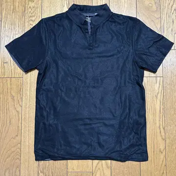 Calvin Klein 블랙 피케 셔츠 M