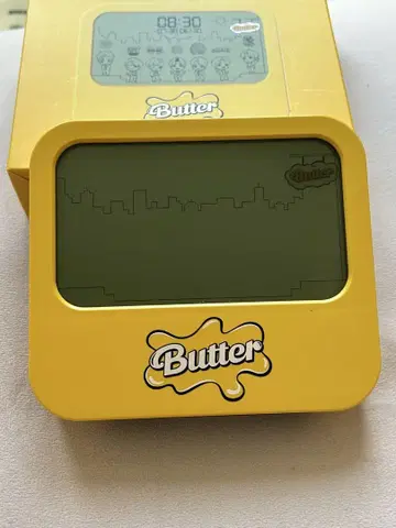 BTS TinyTAN Butter 애니메이션 시계