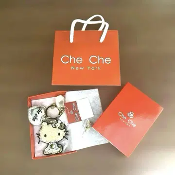 (레어) 헬로키티 Che Che New York 키링 미사용 새상품