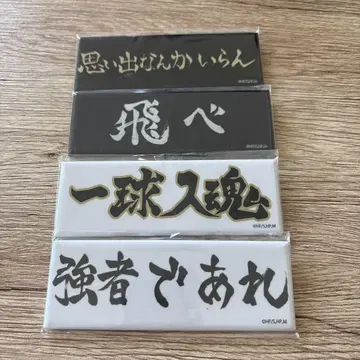 하이큐 캔뱃지