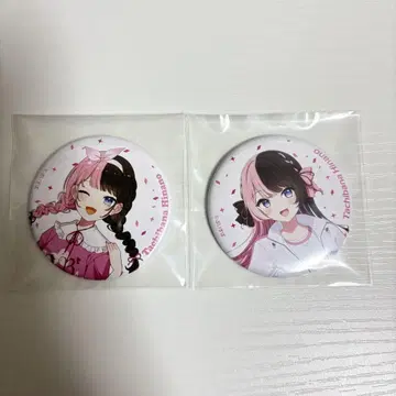 브이스포! 문화체육제 타치바나 히나노 캔뱃지