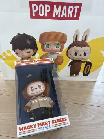 WACKY MART SERIES POP MART 봉제 인형 점장