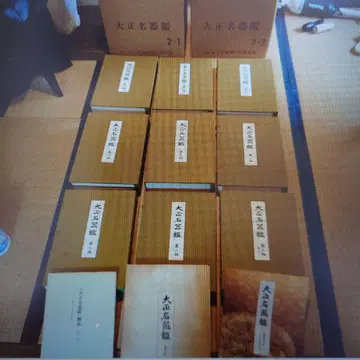 대정명기감 1~9편 보설 색인 팜플렛, 골판지 상자 포함