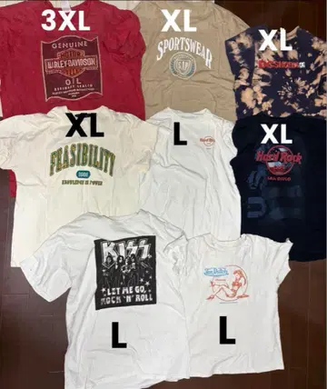 T셔츠 3XL XL L 구제 의류 스트릿