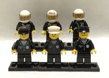 레고 (LEGO) 정품 올드 레고 미니 피규어 레트로 경찰관 폴리스
