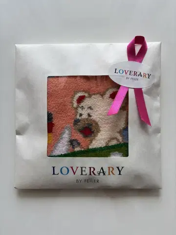 LOVERARY by FEILER 곰 디자인 타월