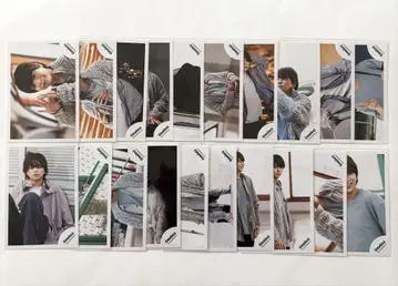 timelesz 사토 쇼리 because 공식 사진 오프샷 20매 세트