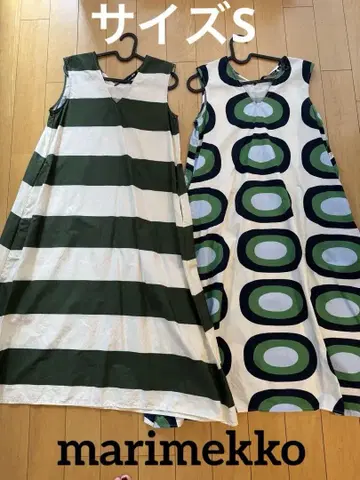 marimekko 민소매 원피스 2점 세트 S
