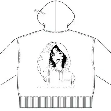 FLOWERS 야에가키 에리카 후드티 Innocent Grey