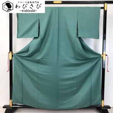 이로무지 야마아이즈리색 화조 무늬 크레이프 원단 시침실 K-4752