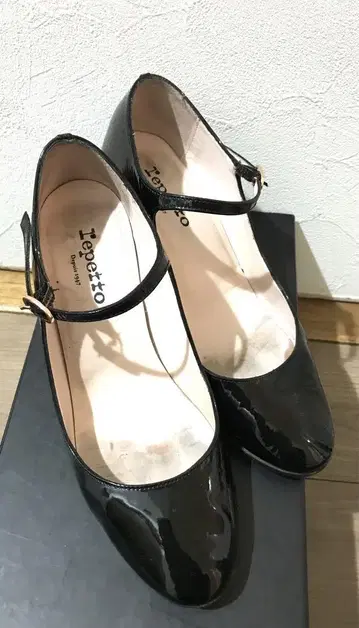 Lepetto 메리 제인 펌프스 블랙 36