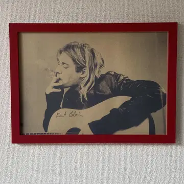 [액자 포함] 닐바나 Kurt Cobain 포스터