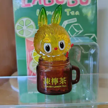 POPMART LABUBU Lemon Tea 피규어