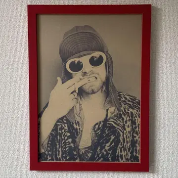 [액자 포함] 닐바나 Kurt Cobain 포스터