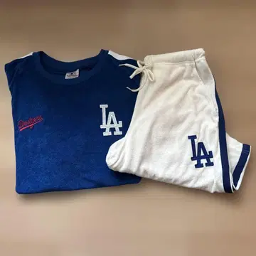 새상품 MLB 다저스 룸웨어 세트 M 사이즈