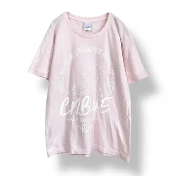 CNBLUE 2014 Spring LIVE truth 티셔츠 핑크