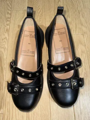 1회 사용 GU rokh 메리제인 XL BLACK 블랙 25cm rokh