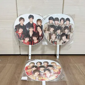 [새상품] Hey! Say! JUMP 카운트다운 라이브 부채 3매 세트