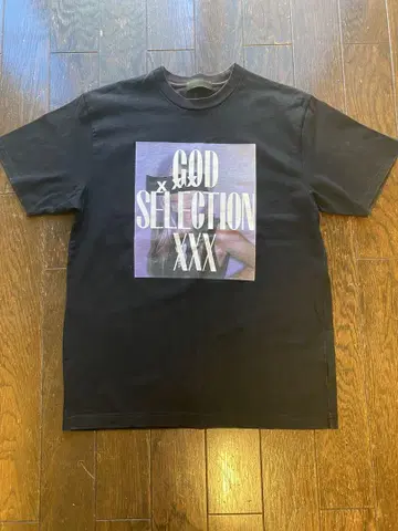 GOD SELECTION XXX 티셔츠 블랙