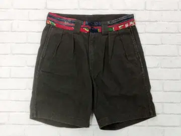 G354 GAIJIN MADE 하프 팬츠 카키 M 사이즈