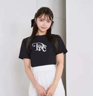 Darich 모노그램 티셔츠 BLACK
