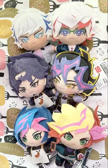 유희왕 VRAINS 미코레! 봉제 인형 마스코트 전 6종 세트
