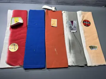 순수 실크 하카케 안감 5점 일괄