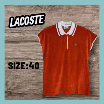 [새상품급] LACOSTE 벨로아 피케 셔츠 사이즈 40