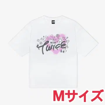 TWICE 티셔츠 [M] / WHITE / 'THIS IS FOR'