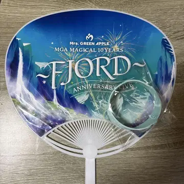미세스 피요르드 FJORD 10 방문자 혜택 부채 & 리스트 밴드 세트