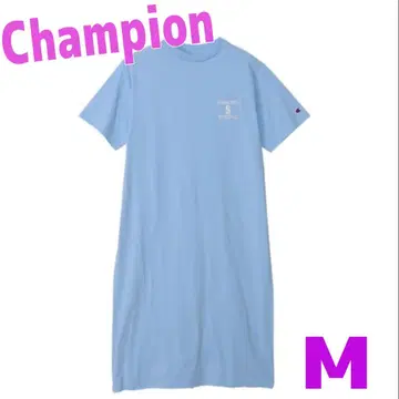 챔피온 Champion 여성용 원피스 반팔 라이트 블루 M