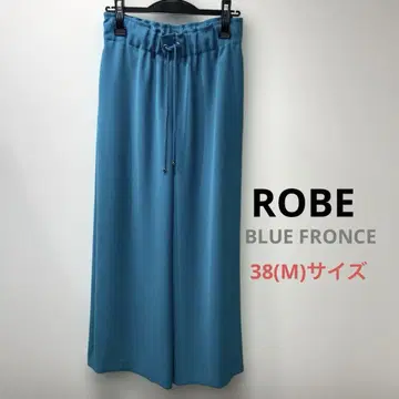 ROBE BLUE FRONCE 와이드 팬츠 38/M 블루